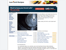 Tablet Screenshot of lowcarb-recipes.net